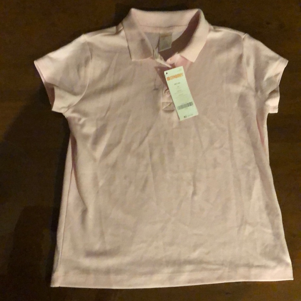 NWT. Girls size 7/8 pink Gymboree polo